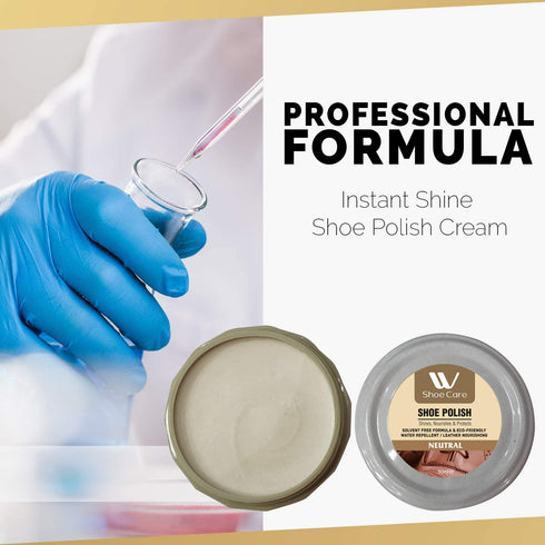 Shoe Polish Neutral | 1.69 fl oz | WBM SHOE CARE
